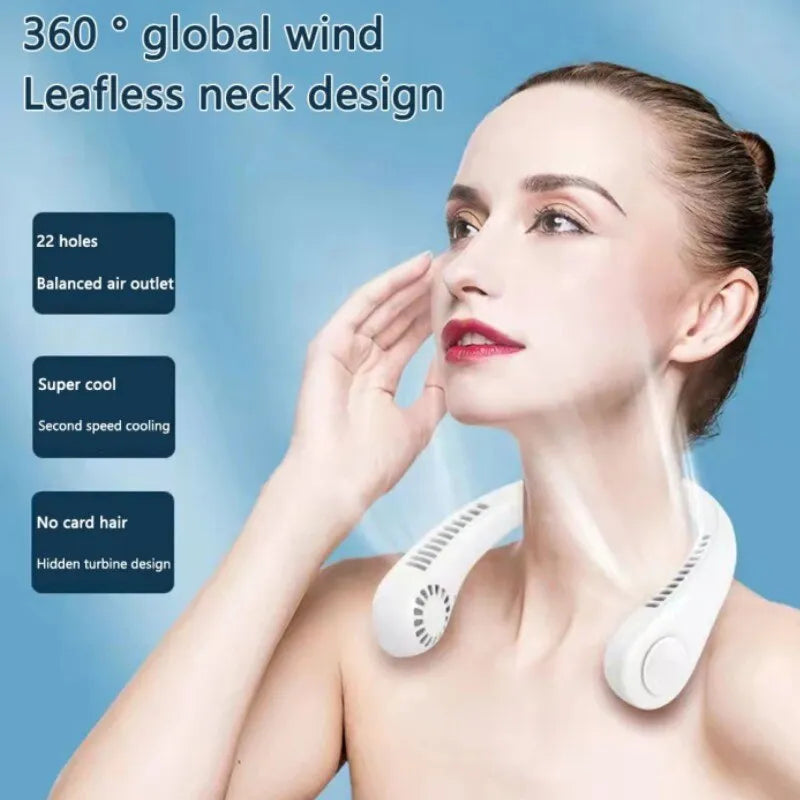 Mini Neck Portable Bladeless Fan